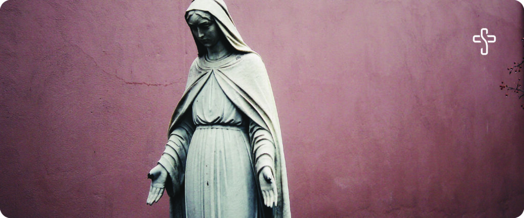 We bring Our Lady to mind as we reflect on motherhood on Mothers Day